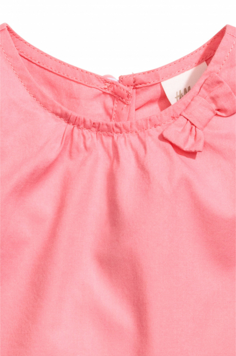 Блузка  для дівчинки H&amp;M 0465560001 068 см (3-6 months) рожевий 58951