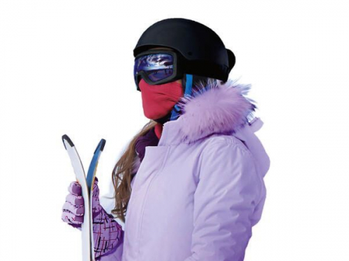 Гейтор маска-бандана від морозу холоду та вітру для дівчинки Crivit 365809 OneSize (дитячий S/XS) рожевий  78727