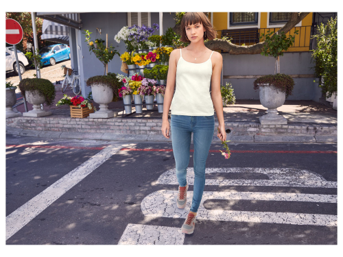 Джинси 40,M  Skinny звужені облягаючі для жінки Esmara 371569 блакитний 91288