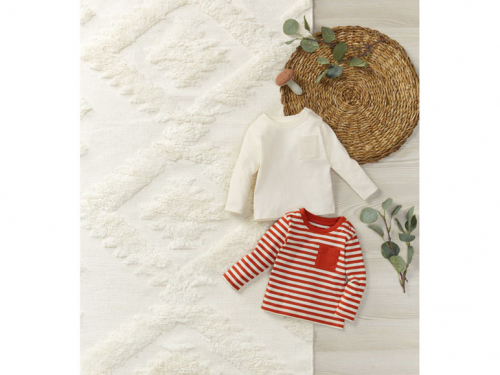 Футболка-лонгслів набір 2 шт. для хлопчика Lupilu 381791 074-80 см (6-12 months) Різнобарвний  90360