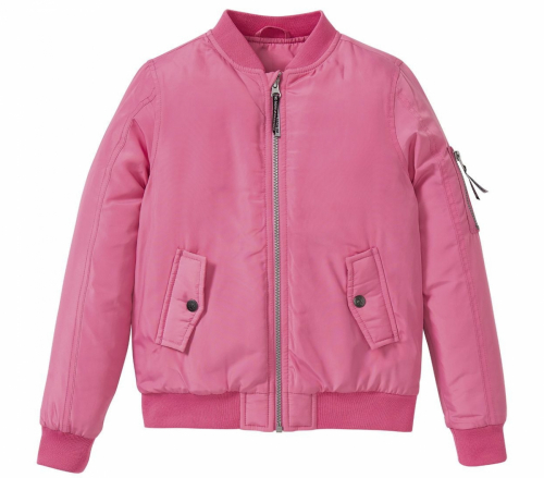 Куртка демісезонна бомбер для дівчинки Pepperts 308010 146 см (10-11 years) рожевий 67437