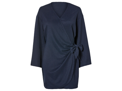 Сукня-плаття (звич.) на запах для жінки Esmara 461977 34 / XS темно-синій  87787