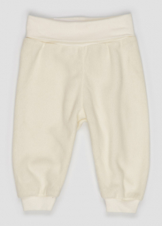 Повзунки 062 см (2-3 months)   флісові для хлопчика H&M 0866503-003 білий 85548