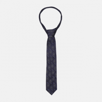 Краватка One Size   шовкова для чоловіка C&A 2128681 темно-синій 88083