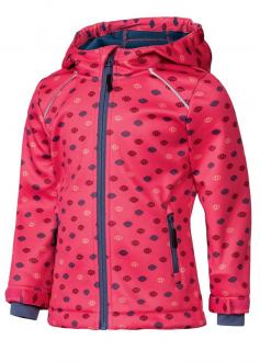 Куртка Softshell 086-92 см (12-24 months)   водовідштовхувальна та вітрозахисна для дівчинки Crivit 375429 рожевий 81693