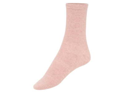 Шкарпетки    середньої довжини для жінки Esmara BDO72236 розмір взуття 39-42 рожевий 72236