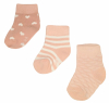 Шкарпетки    3 пари короткі для дівчинки Lupilu 329094 розмір взуття 11-14 (0-3 months) бежевий 66842