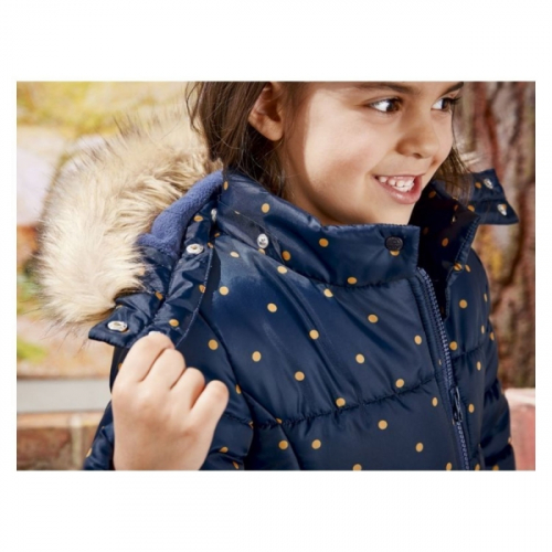 Куртка  для дівчинки Lupilu 301619 110 см (4-5 years) темно-синій 57978