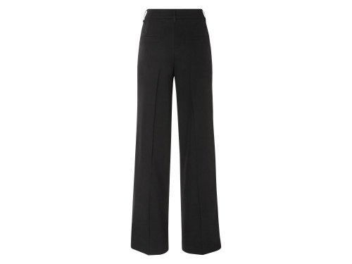 Штани 40,M Regular Fit  широкі зі складками для жінки Esmara 477614 чорний 89272
