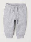 Спортивні штани   Джоггеры з начосом для хлопчика H&M 0594177-004 080 см (12-18 months) сірий 79840