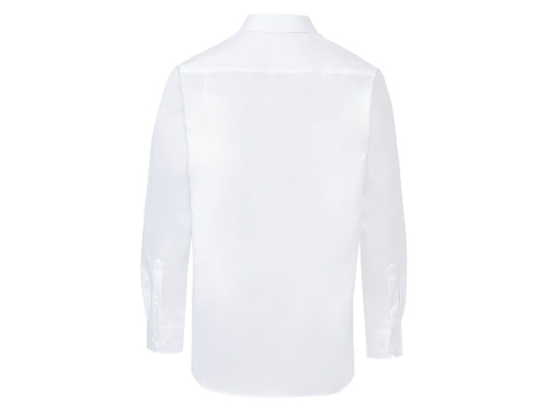 Рубашка однотонна бавовняна для чоловіка Nobel League 306389 39ш / S / 46 білий  79761