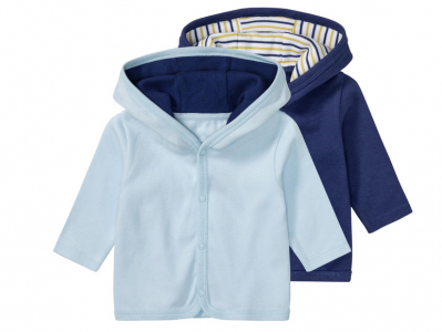 Толстовка набір 2 шт. для хлопчика Lupilu 435184 050-56 см (0-2 months) Різнобарвний  89451