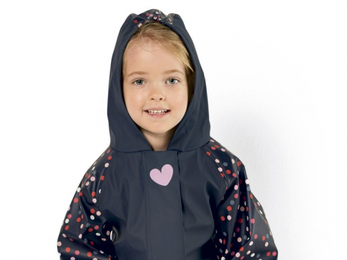 Куртка-дощовик  для дівчинки Lupilu 307991 098-104 см (2-4 years) темно-синій 59661