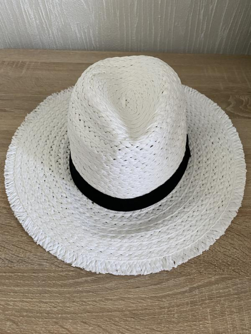 Шляпа 56,57,58,M-L   з паперової соломки для жінки Primark 3072101 білий 81335
