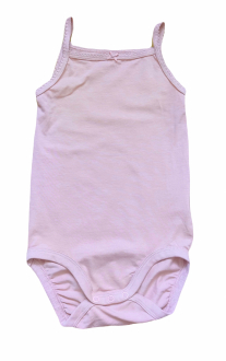 Боді 092 см (18-24 months)   з тонкими лямками для дівчинки H&M 1078631-5 рожевий 83766