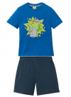 Костюм    (футболка і шорти) для хлопчика Lupilu 318217 110-116 см (4-6 years) синій 65295