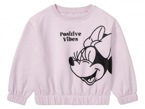 Світшот з начосом для дівчинки Disney 426442 110-116 см (4-6 years) бузковий  84396