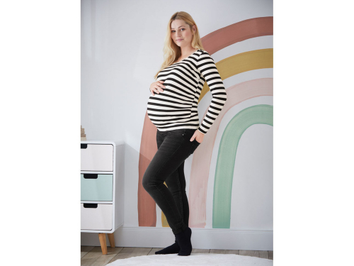Джинси  Skinny Skinny для вагітних для жінки Esmara 393209 46 / XL (EU) чорний 73271