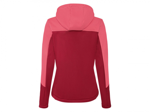 Куртка Softshell водовідштовхувальна та вітрозахисна для жінки Rocktrail 375489 36 / S бордовий  82755