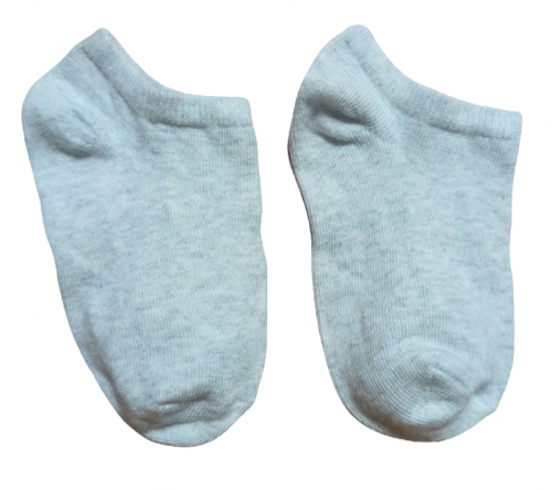 Шкарпетки короткі для хлопчика H&amp;M BDO44365-2 розмір взуття 19-21 (1-2 years) сірий 67132