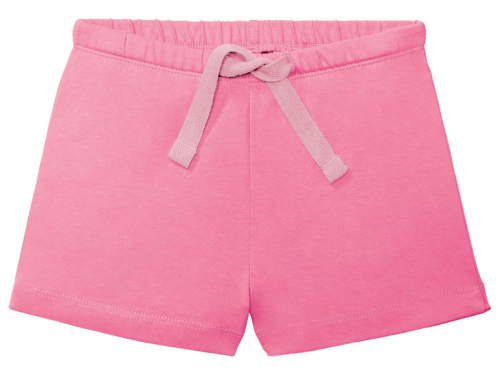 Шорти бавовняні трикотажні для дівчинки Lupilu 348810 110-116 см (4-6 years) рожевий 67545