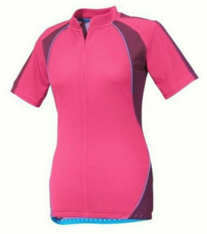 Велосипедна футболка з кишенями для жінки Crivit 88682 36 / S рожевий  81509