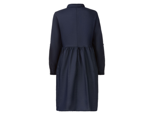 Сукня-плаття (звич.) із конопляного матеріалу для жінки Esmara 376608 34 / XS (EU) темно-синій  88433