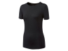 Спортивна футболка S   з швидковисихаючої тканини для жінки Crivit 348401 чорний 81701