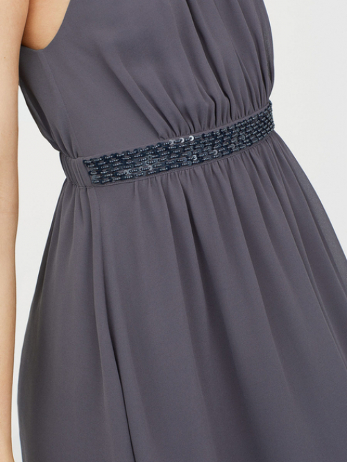 Плаття без рукавів для жінки H&amp;M 0634153-003 34 / XS (EU) сірий  82422