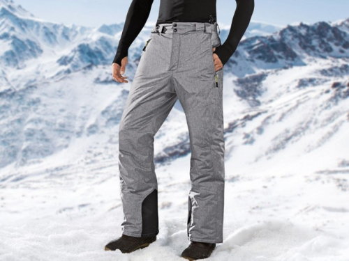 Гірськолижні штани  для чоловіка Crivit 314062 52 / L (EU) сірий 66732