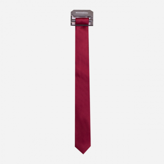 Краватка One Size   атласна для чоловіка C&A 2015950 бордовий 88039