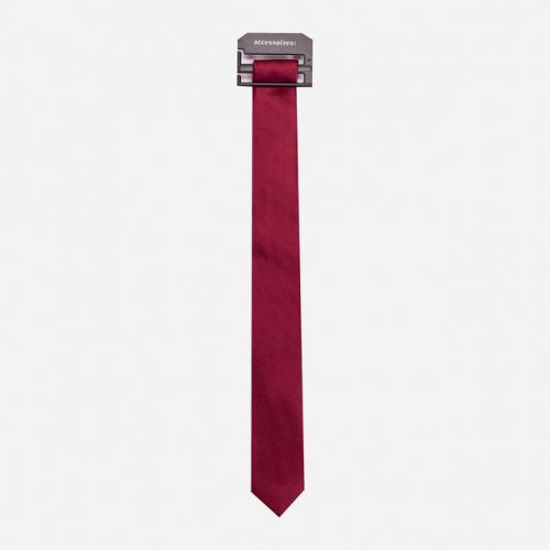 Краватка One Size   атласна для чоловіка C&amp;A 2015950 бордовий 88039