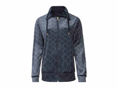 Толстовка велюрова для жінки Esmara 498159 34 / XS темно-синій  83847