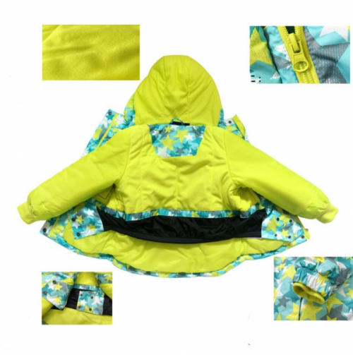 Термо-куртка  для дівчинки Lupilu 283927 086-92 см (12-24 months) бірюза 57975
