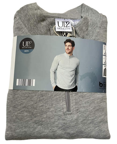 Світшот L   з двунитки для чоловіка Lidl BDO91627 сірий 91627