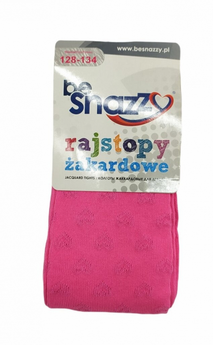 Колготки 068-74 см (3-9 months)   ажурні для дівчинки Be Snazzy RA-007 малиновий 83535