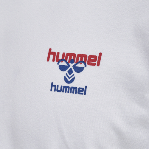 Футболка з логотипом для чоловіка Hummel 214312 36 / S білий  75347