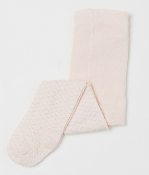 Колготки 062-68 см (2-6 months)   однотонні для дівчинки H&amp;M 0811960005 рожевий 62213
