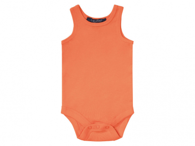 Боді (звич.) бавовняний на кнопках для хлопчика Lupilu 370937 062-68 см (2-6 months) помаранчевий  90364