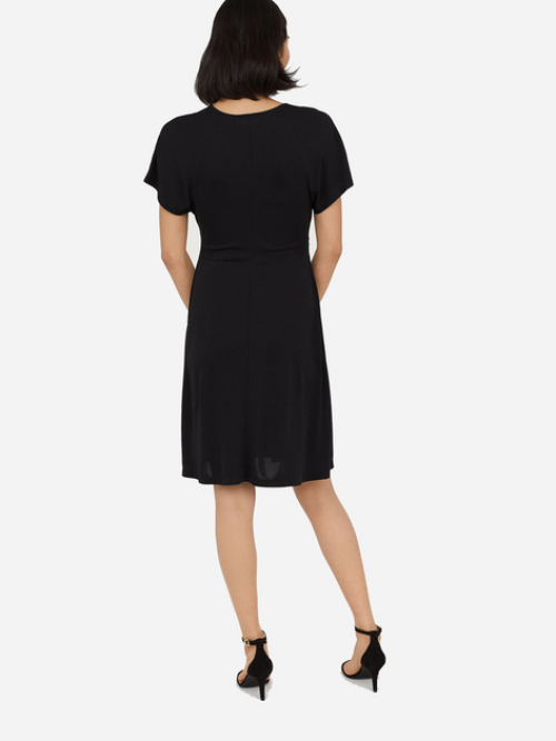 Сукня (плаття) 34,XS   з V подібним вирізом для жінки H&amp;M 0642960-001 чорний 82426