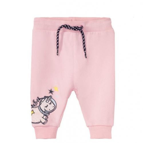 Спортивні штани утеплені для дівчинки Lupilu 362720 074-80 см (6-12 months) рожевий 72523