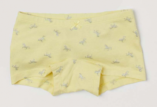 Трусики  для дівчинки H&amp;M 0688916050 134-140 см (8-10 years) жовтий 56789