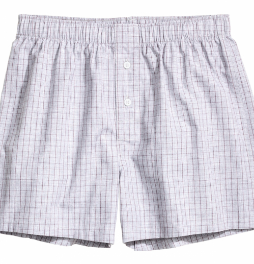 Труси-боксери  для чоловіка H&amp;M 0400115001 40 / L сірий 61374