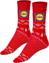 Шкарпетки 43,44,45,46   високі з махровою підошвою для чоловіка Lidl 424452 червоний 88503
