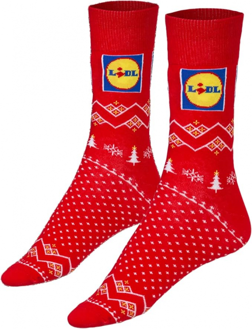 Шкарпетки 43,44,45,46   високі з махровою підошвою для чоловіка Lidl 424452 червоний 88503