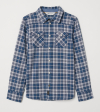 Рубашка H&M для хлопчика 0683588001 092 см (18-24 months) синій  60015