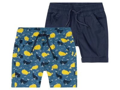 Шорти (звич.) набір 2 шт. для хлопчика Lupilu 372239 110-116 см (4-6 years) Різнобарвний  89001