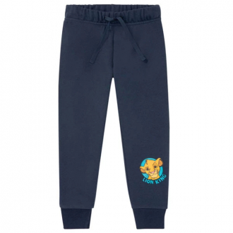 Спортивні штани 098-104 см (2-4 years)  Джоггеры двунитка для хлопчика Disney 372627 темно-синій 79173