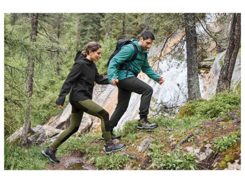 Куртка Softshell водовідштовхувальна та вітрозахисна для жінки Crivit 458390 36 / S чорний  88662
