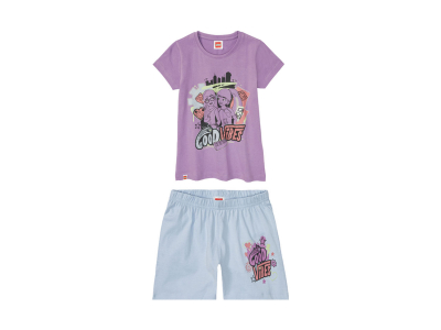 Піжама 098-104 см (2-4 years)   (футболка і шорти) для дівчинки Disney 410194-1 Різнобарвний 91059